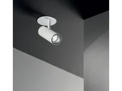 Downlight LED decorativo montado en superficie negro blanco, 3000K