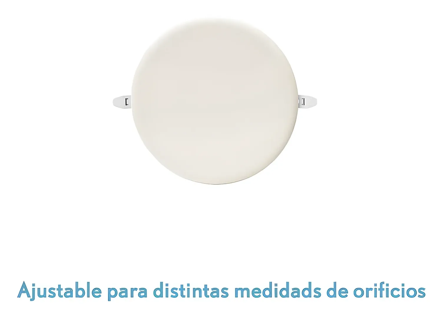 Downlight Led Modelo Migmatita De Acabado Blanco