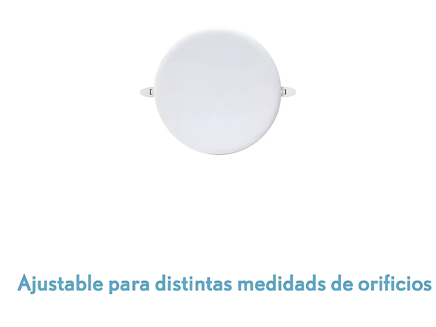 Downlight Led Smd De La Serie Migmatita Acabado Blanco