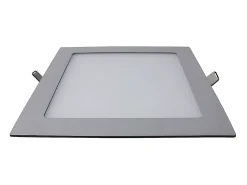 Downlight LED Ultraslim Empotrable Cuadrado 15W 1100lm 20,5x20,5cm 4000K Aluminio 7hSevenOn