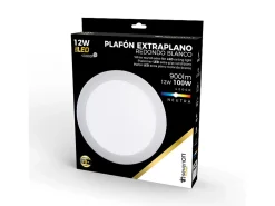 Downlight LED Ultraslim Redondo 12W 900lm Ø17cm 4000K Blanco 40000H 7hSevenOn Premium