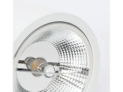 Downlight LED 12W Circular de Superficie GU10 AR111 No Flicker 3000K Blanco Cálido