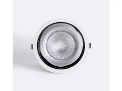 Downlight LED 40W Circular Premium CRI90 Corte Ø 180 mm 2700K Blanco Cálido