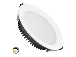 Downlight LED 40W Circular AERO 130 lm/W Microprismático CCT Seleccionable Corte Ø 200 mm 3000K - 4000K - 6000K Seleccionable (Cálido-Neutro-Frío)