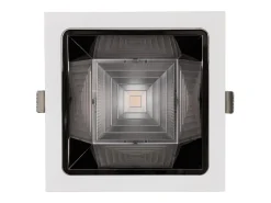 Downlight LED 30W Cuadrado Premium CRI90 Corte 145x145 mm Seleccionable (Cálido-Neutro-Frío)