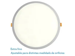Downlight Modelo Lejania Empotrable 20w Con Corte Ajustable 5-21d