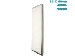 Downlight Superficie De 72w Modelo Plano Niquel De