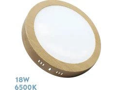 Downlight Thulita Led 18w Redondo Haya 6500k
