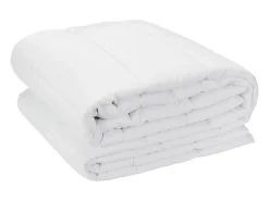 Edredón nórdico Noah 300g/m² 100% microfibra costuras termoselladas blanco 220x220 cm