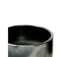 El Cuenco Cilíndrico Quemado - Negro - M