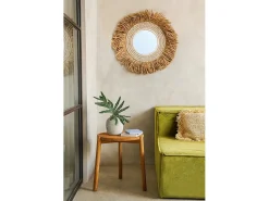 El Espejo Raffia Cowrie - Blanco Natural