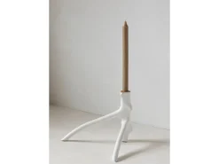 El Portavelas Triple Twig - Blanco
