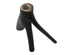El Portavelas Triple Twig - Negro