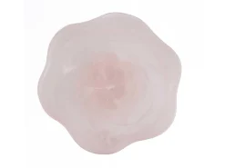 El Soporte De Frutas Orgánico De Resina - Rosa Blanco
