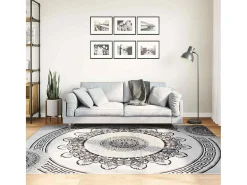 Elsje Alfombra lavable antideslizante multicolor 160x230 cm