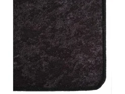 Elsje Alfombra lavable antideslizante gris antracita 160x230 cm