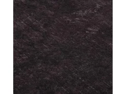 Elsje Alfombra lavable antideslizante negro y dorado 80x150 cm