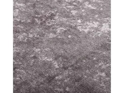 Elsje Alfombra lavable antideslizante gris 80x300 cm
