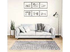 Elsje Alfombra lavable patchwork antideslizante multicolor 80x150 cm