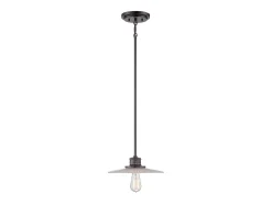 Elstead Admiral 1 Light Dome Tak Mini Pendel Imperial Bronze, E27