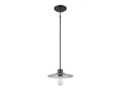 Elstead Admiral 1 Light Dome Tak Mini Pendel Imperial Bronze, E27
