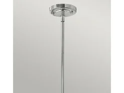 Elstead Amelia 1 Light Dome Tak Mini Pendel Krom, E27