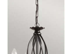 Elstead Artisan Ljuskrona 3 ljussvart finish, E14