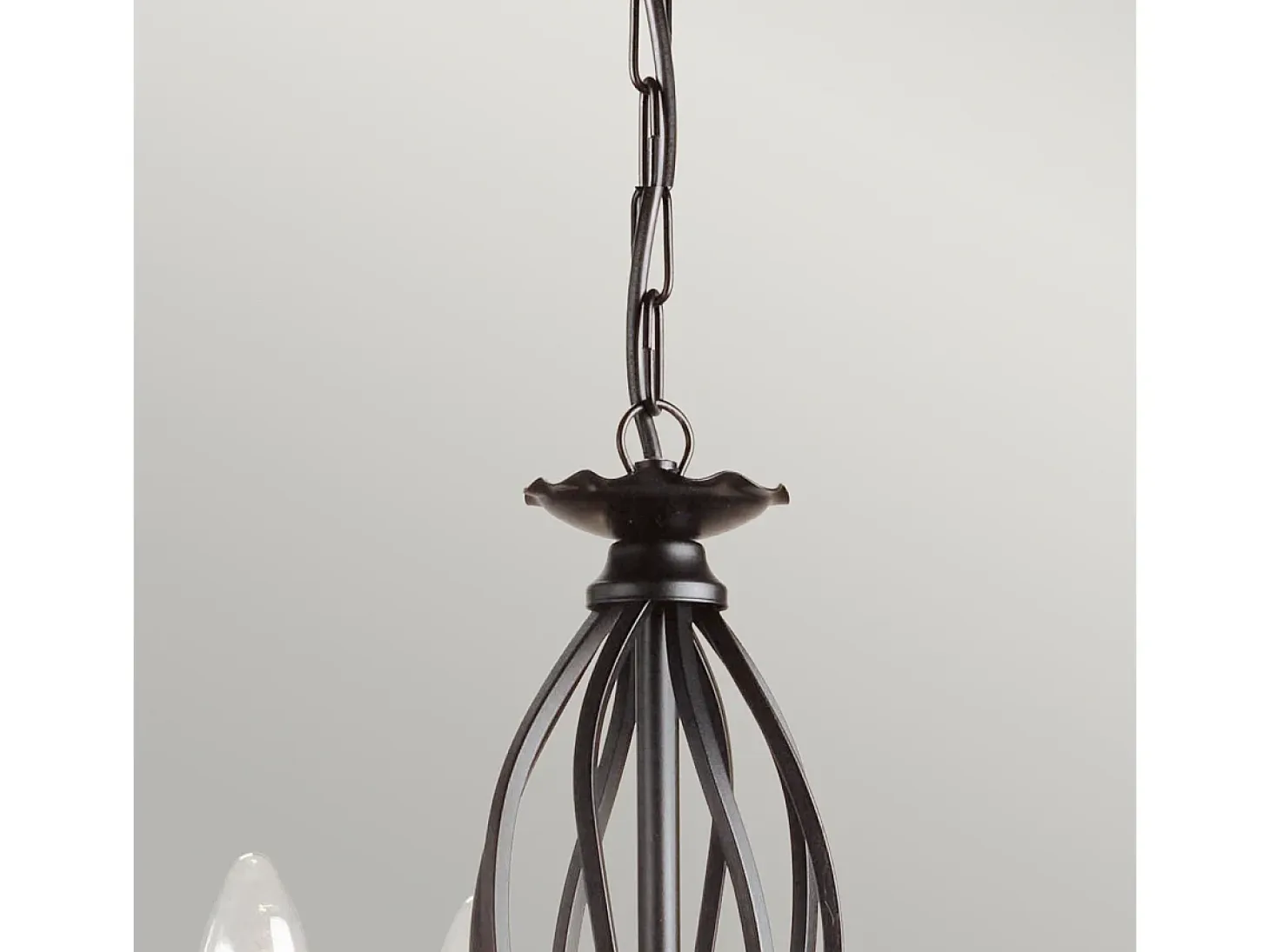 Elstead Artisan Ljuskrona 3 ljussvart finish, E14
