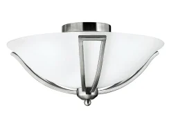 Elstead Bolla 2 Ljus Spola Takljus Borstad Nickel, E27