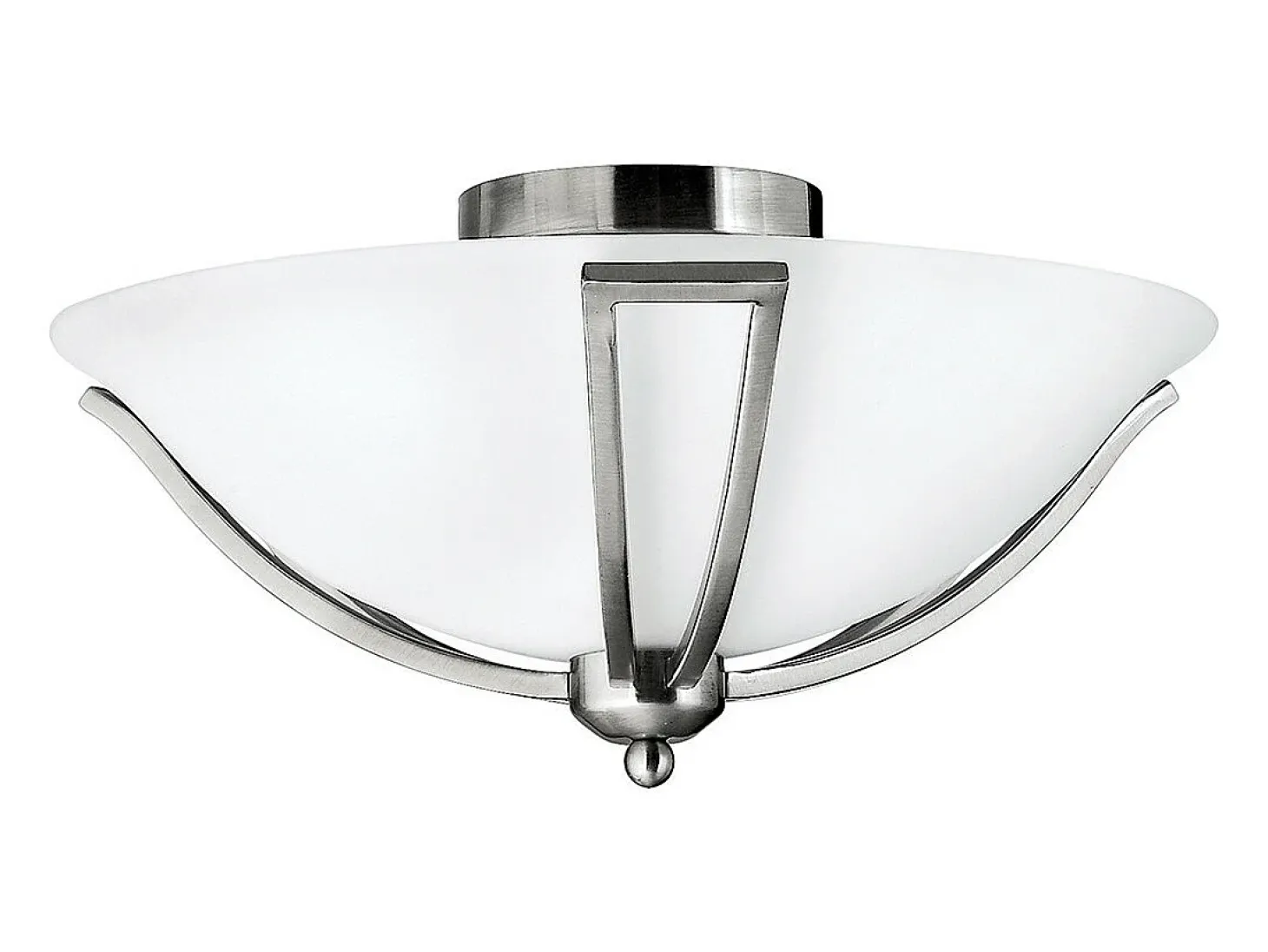 Elstead Bolla 2 Ljus Spola Takljus Borstad Nickel, E27