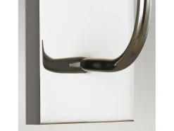 Elstead Brianna 1 ljus vägglampa, polerad nickel, E14