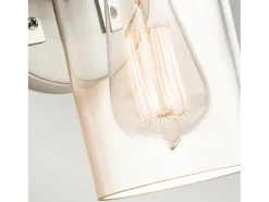 Elstead Brinley 1 Lätt vägglampa Borstad Nickel, E27