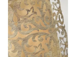 Elstead Carabel 2 ljus inomhus vägglampa Borstad Champagne, E14