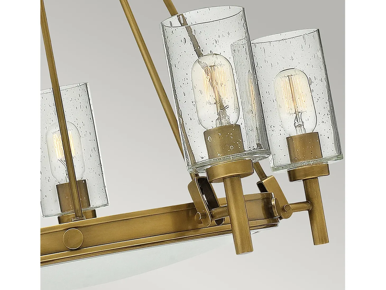 Elstead Collier 5 ljus multiarm ljuskrona mässingsfinish, E27