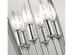 Elstead Corinne 6 Lätt sfärisk takhänge polerad nickel, E14