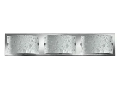 Elstead Daphne 3 ljus utomhus vägglampa polerad krom IP44, G9