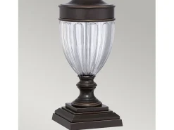 Elstead Dennison 1 ljus bordslampa palladisk brons, E27