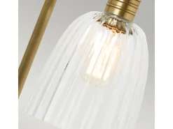Elstead Douille 1 ljus Bordslampa Mässing, E27