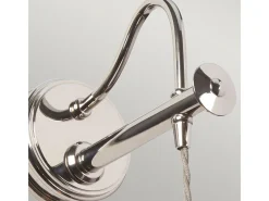 Elstead Douille 1 ljus inomhusvägglampa polerad nickel, E27