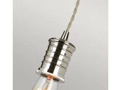 Elstead Douille 1 ljus takhänge polerad nickel, E27