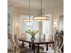 Elstead Emory 4 Ljus Semi Flush Runt Tak Pendelljus Tenn, E27