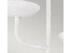 Elstead Feiss Annie Ljus Vägglampa Gips Vit