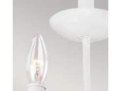 Elstead Feiss Annie Ljus Vägglampa Gips Vit