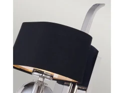 Elstead Gotham 1 ljus inomhusvägglampa Imperial Silver, G9