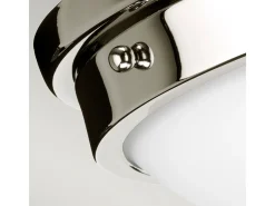 Elstead Gravity Runt spolljus, polerat nickel