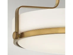 Elstead Griffin 4 Ljus Semi Flush Taklampa polerad krom, E27