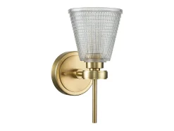 Elstead Gunnislake Vägglampa Borstad mässing, IP44