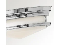 Elstead Hadley 3 Ljus Semi Flush Taklampa Krom, E27