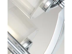 Elstead Hinkley Meridian Multi Arm Semi Flush Taklampa Polerad Krom, IP44