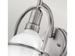 Elstead Hinkley Somerset Vägglampa Borstad Nickel